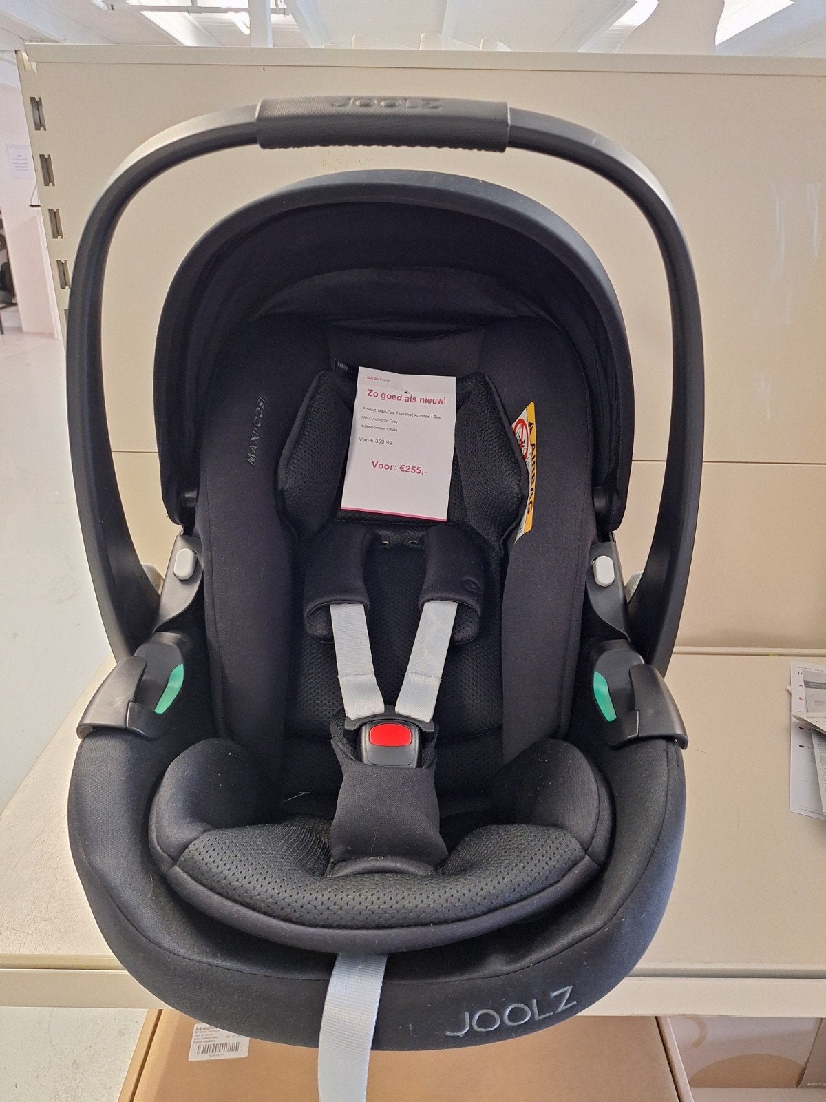 Joolz X Maxi-Cosi Pebble 360 Pro2 Autostoeltje - Space Black, Ophalen, Autogordel of Isofix, Zo goed als nieuw, 0 t/m 13 kg