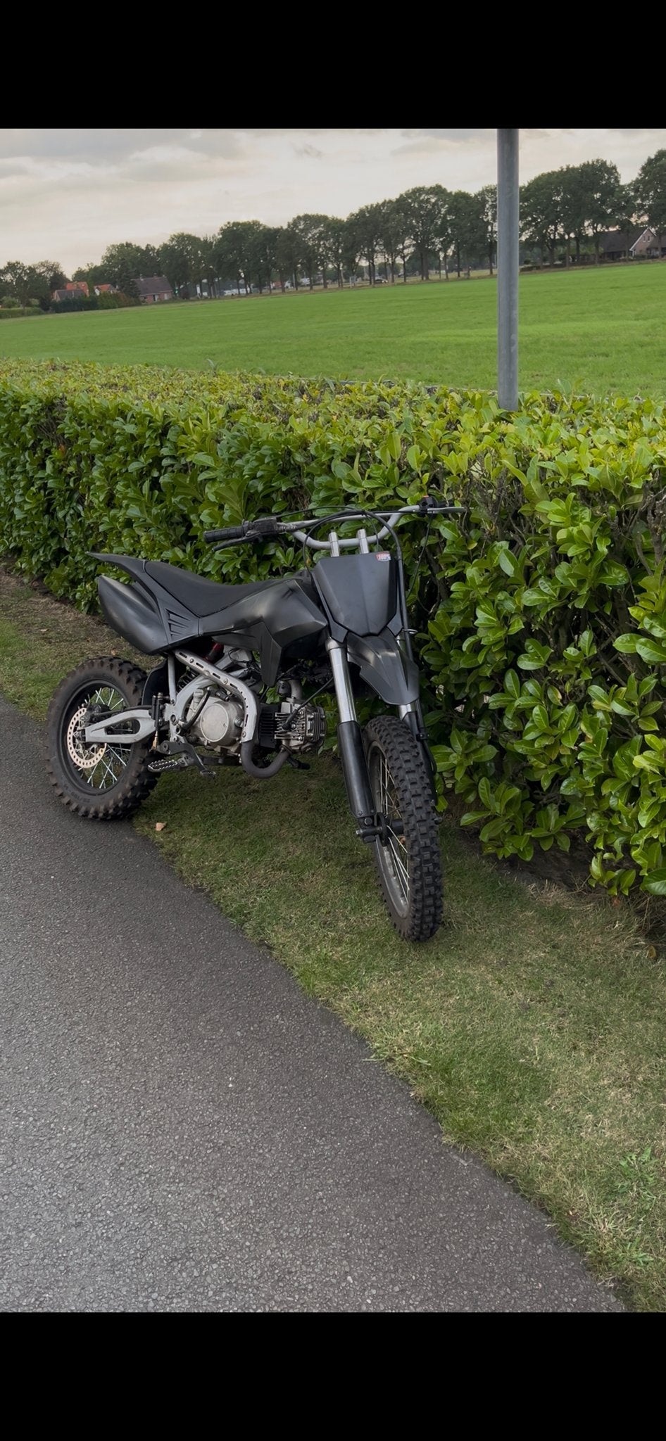Pitbike 125cc 4 takt, Ophalen, Gebruikt, Schijfrem, Pitbike