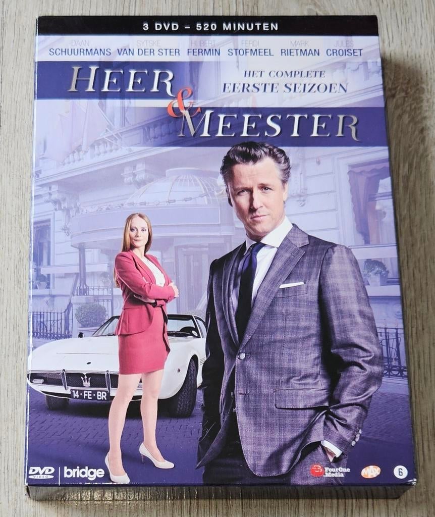 Heer & Meester - Het complete eerste seizoen DVD, Cd's en Dvd's, Vanaf 12 jaar, Ophalen of Verzenden, Zo goed als nieuw, Boxset