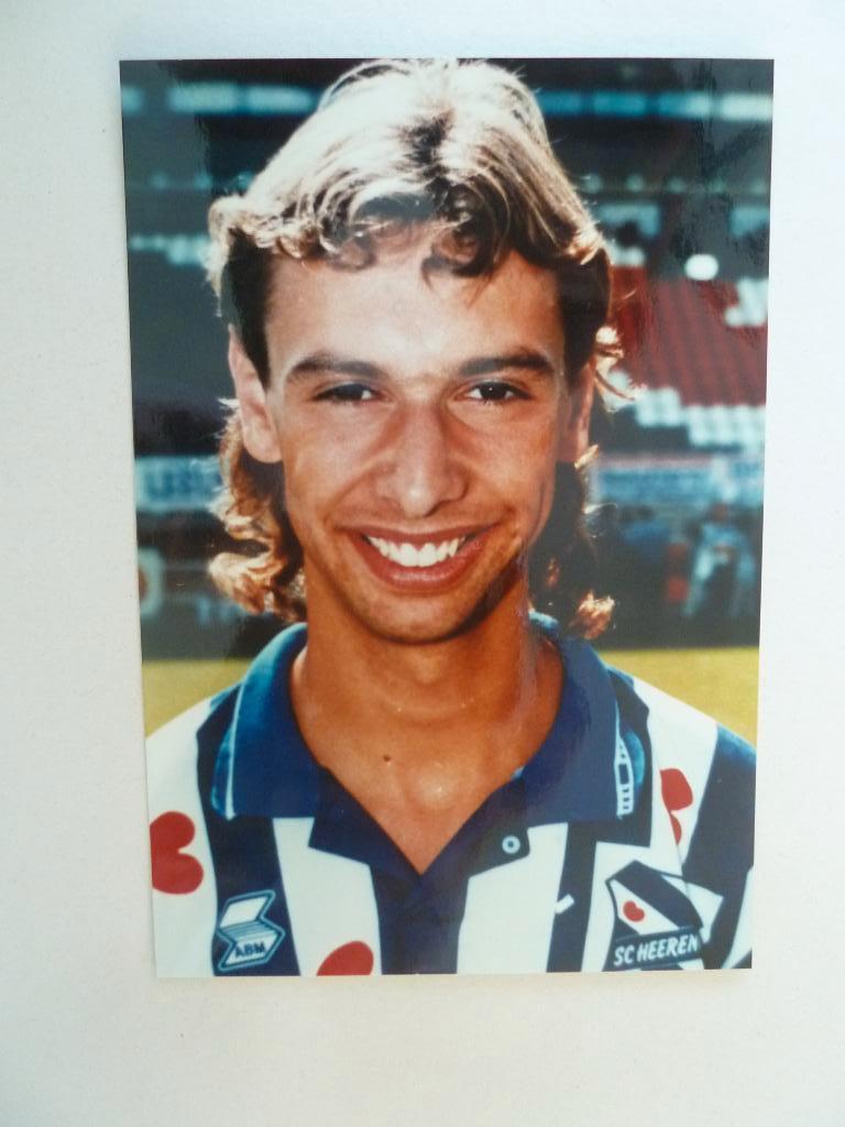 Foto. Andre.v.Tuinen. Heerenveen   9 x 13 cm, Verzamelen, Sportartikelen en Voetbal, Ophalen of Verzenden, Zo goed als nieuw, Overige binnenlandse clubs