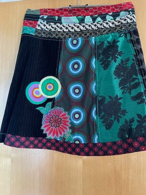 desigual rok, Kleding | Dames, Zwart, Maat 42/44 (L), Ophalen of Verzenden, Zo goed als nieuw