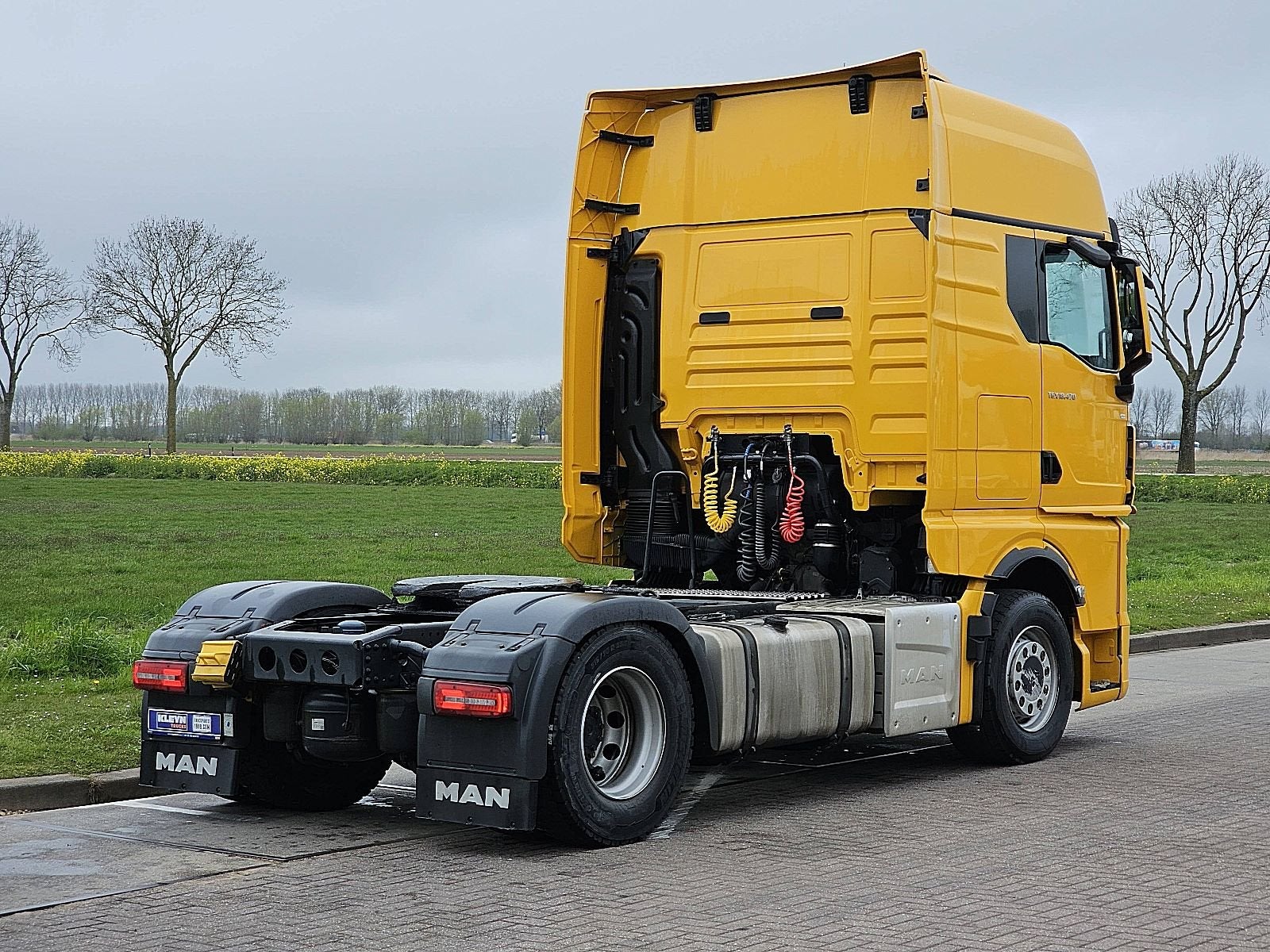 M.A.N. 18.470 TGX euro 6d, Auto's, Automaat, Euro 6, MAN, Geel