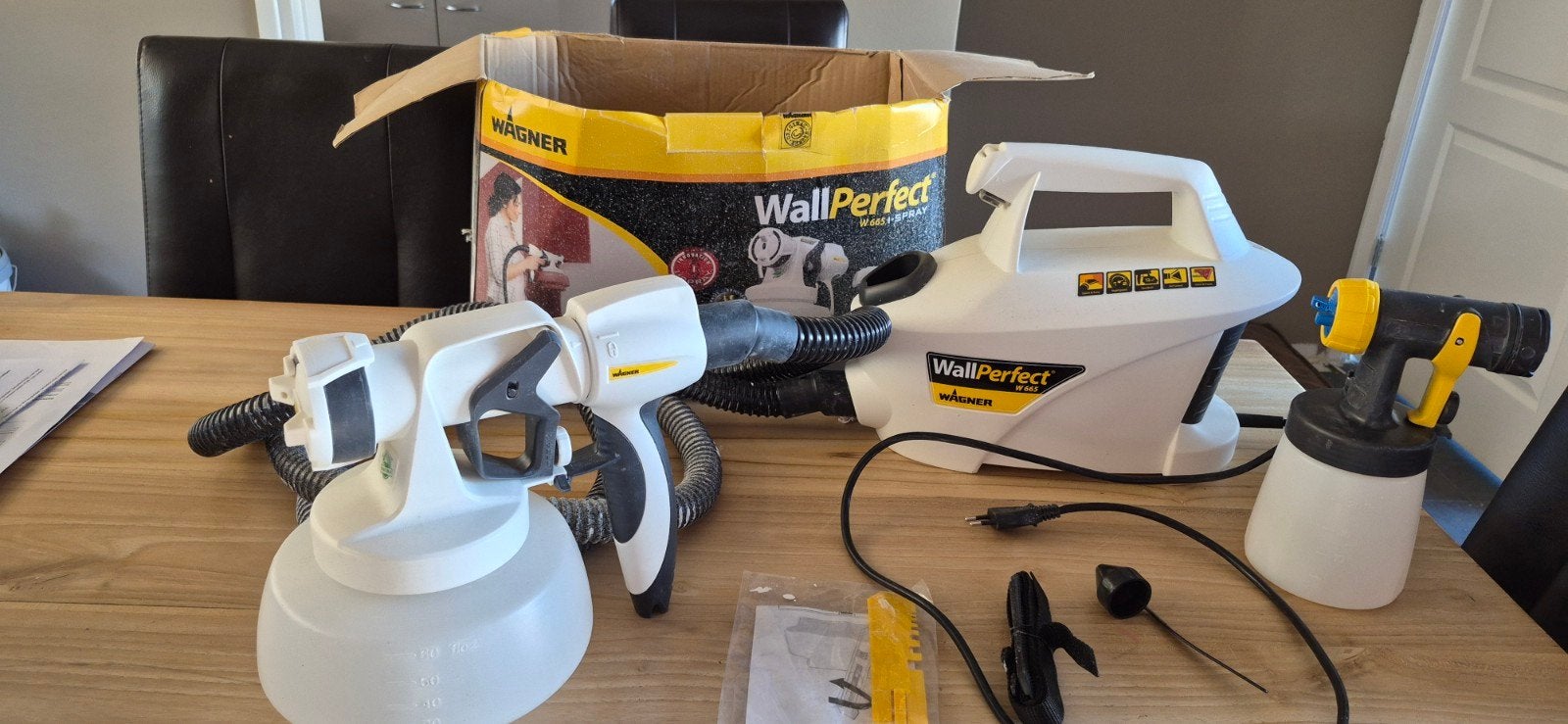 wagner wallperfect verfspuit, Ophalen, Gebruikt, Verfspuit of Verfpomp