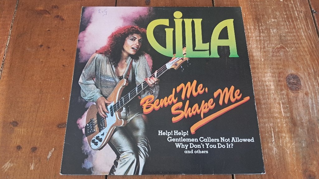 lp album Gilla ‎- Bend Me Shape Me ( Electronic ), LP, Gebruikt, Originele persing, Ophalen of Verzenden