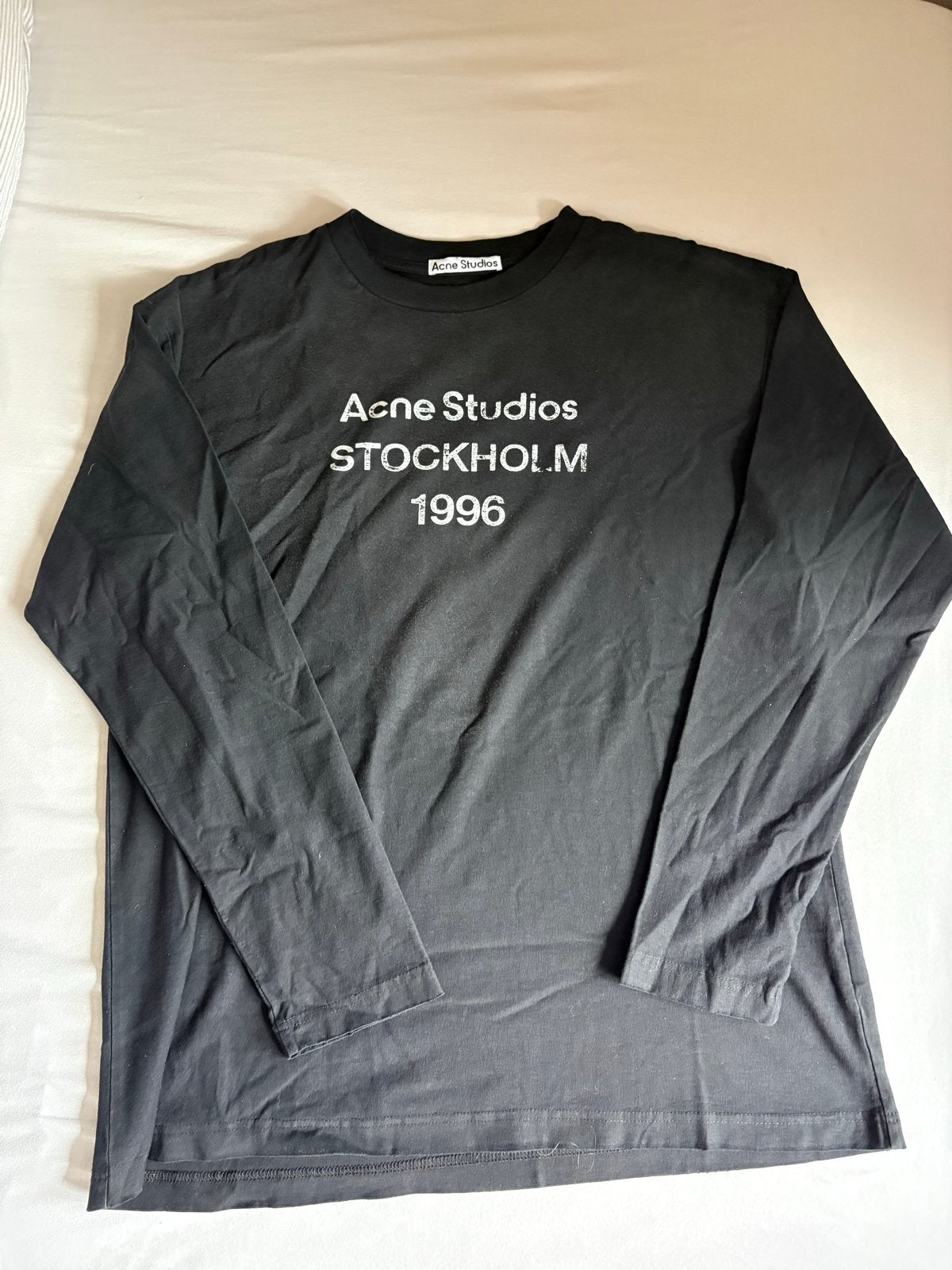 Acne Studios Longsleeve Zwart Maat L - Nieuw, Verzenden, Nieuw, Maat 52/54 (L), Zwart