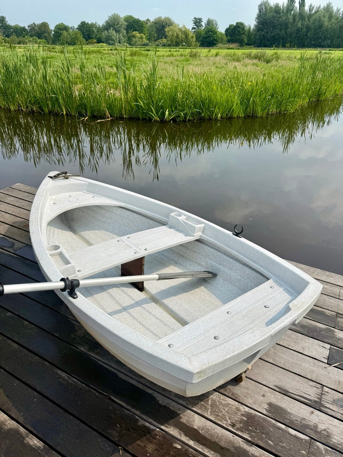 Dinghy roeiboot - Zeer goede staat, inclusief roeispaan, Ophalen, Zo goed als nieuw