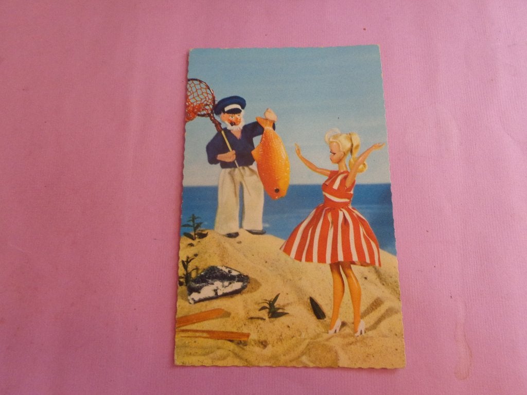 Barbie vintage Bild Lilli ansichtkaart, Ophalen of Verzenden, Gebruikt, Overige typen