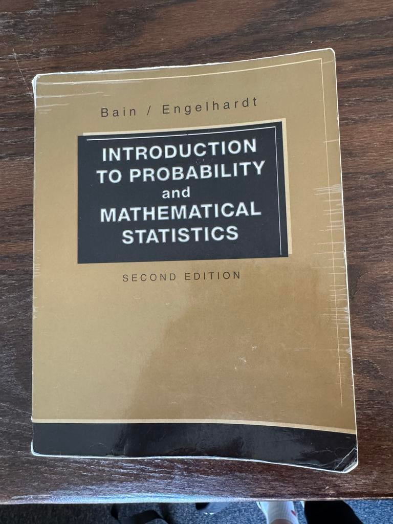 Introduction to Probability and Mathematical Statistics, Ophalen of Verzenden, Beta, Zo goed als nieuw, WO