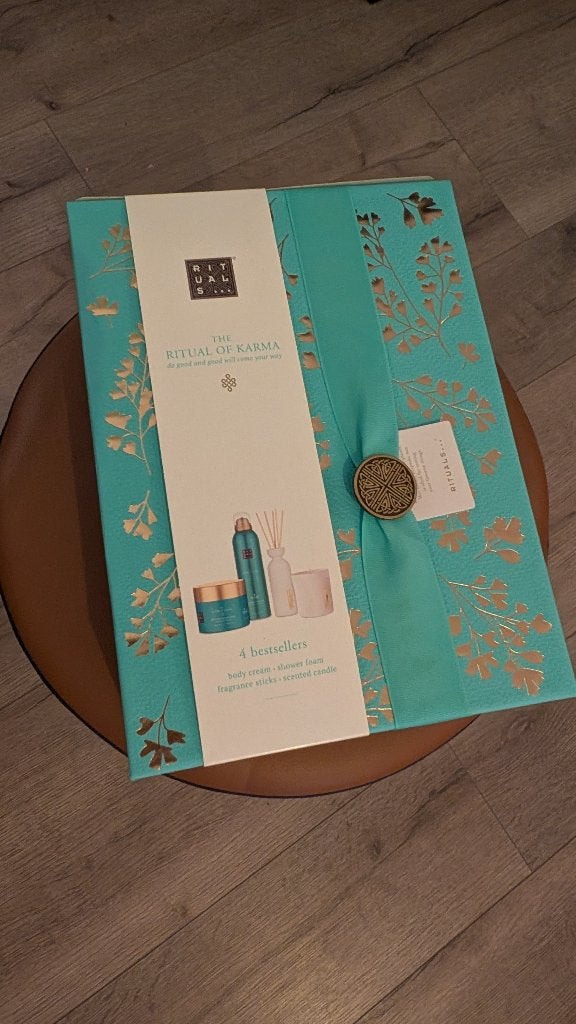 Ritual of Karma L Cadeauset NIEUW, Ophalen, Nieuw, Bodylotion, Crème of Olie