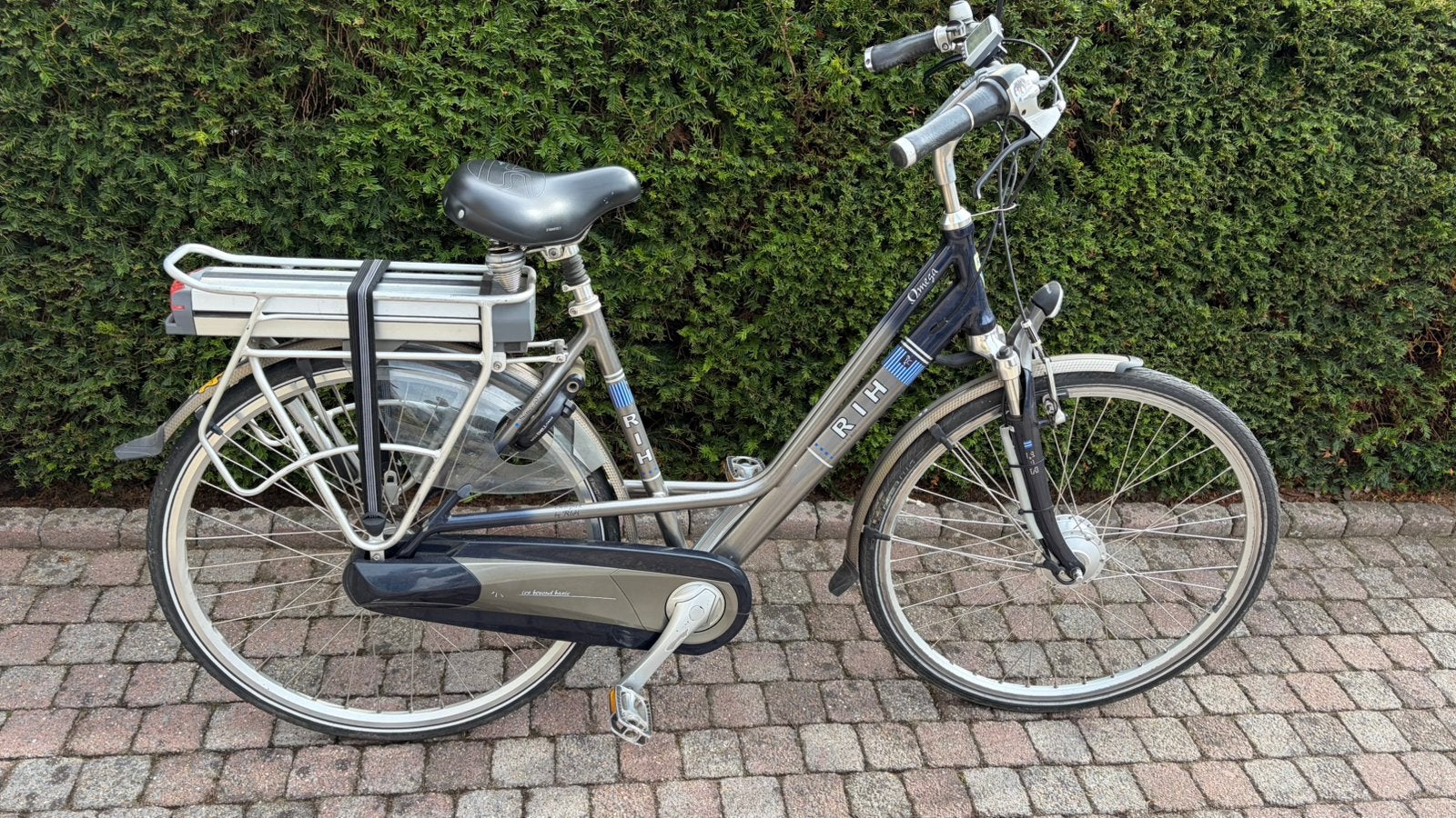 RIH Omega e-bike 8 versnellingen - frame 52 motor vernieuwd, Gebruikt, 51 tot 55 cm, 50 km per accu of meer, Ophalen