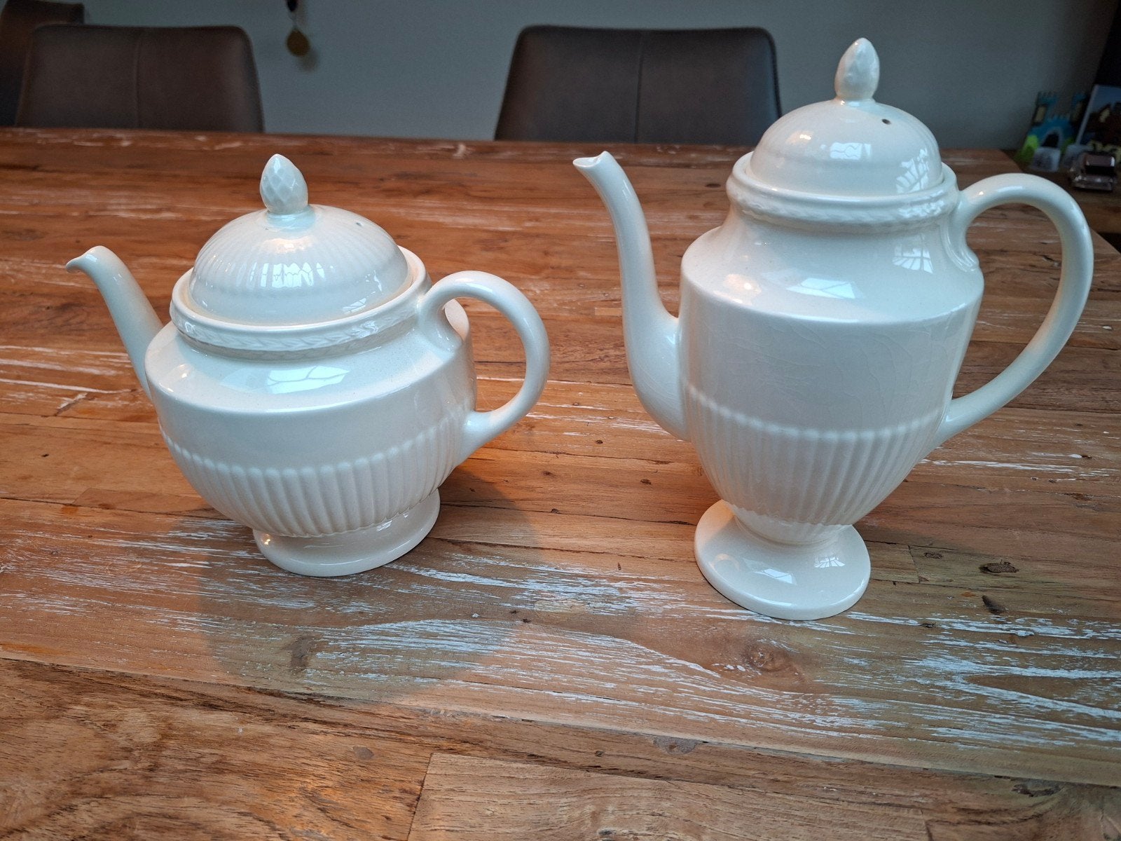 Wedgwood edme koffiekan en theepit ongebruikt, Ophalen of Verzenden