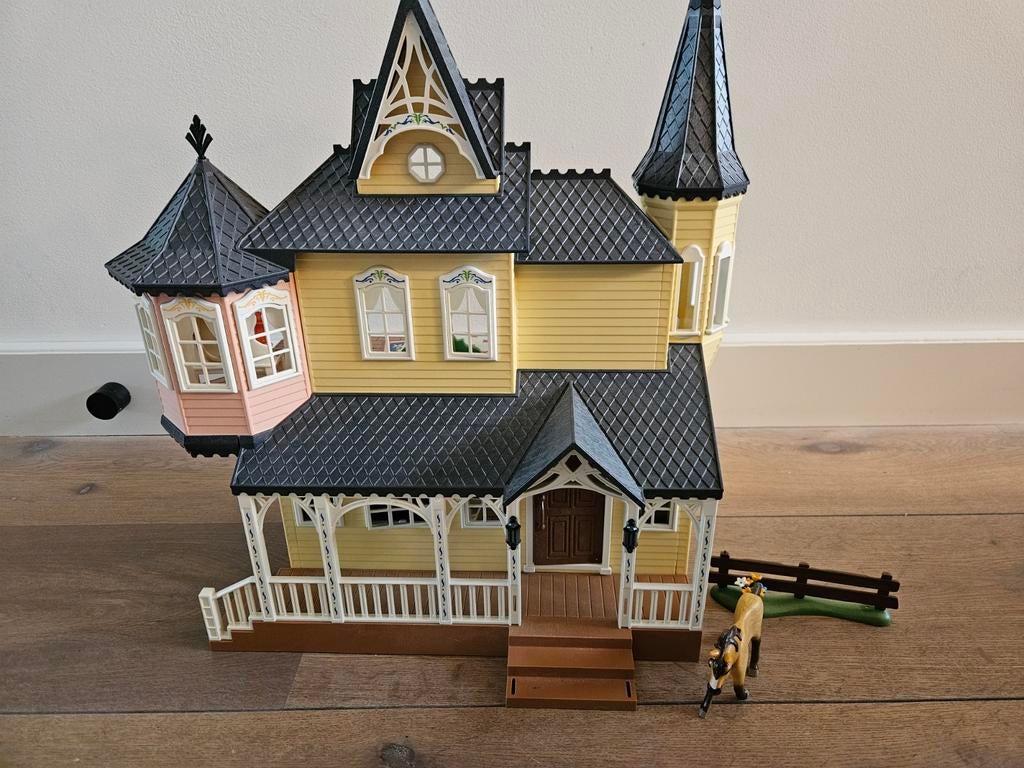 Playmobil 9475 spirit huis en lucy slaapkamer 9476, Ophalen, Zo goed als nieuw, Complete set