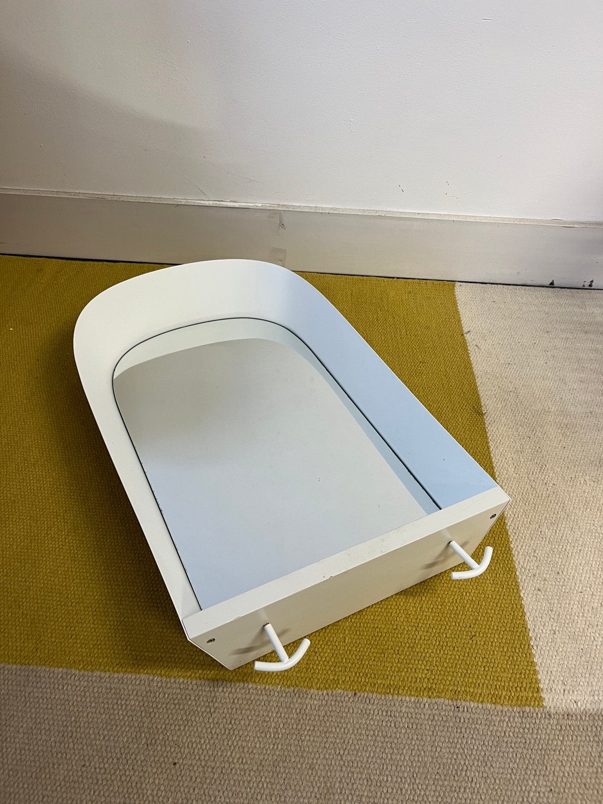 Nofred portal mirror spiegel met haakjes, Minder dan 50 cm, Ophalen of Verzenden, Zo goed als nieuw, Minder dan 100 cm