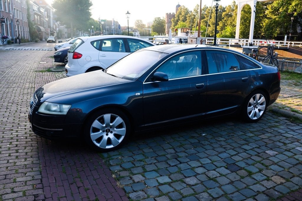 Audi A6 3.2 FSI 188KW Quattro Tiptr. 2006 Grijs, Auto's, Audi, Automaat, Xenon verlichting, Zwart, Overige kleuren