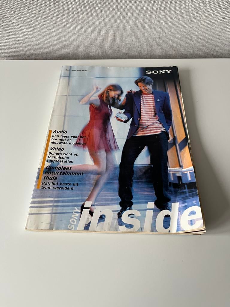 Te koop: Sony brochure Herfst/Winter 1995/1996, Boeken, Catalogussen en Folders, Ophalen of Verzenden, Gelezen, Catalogus
