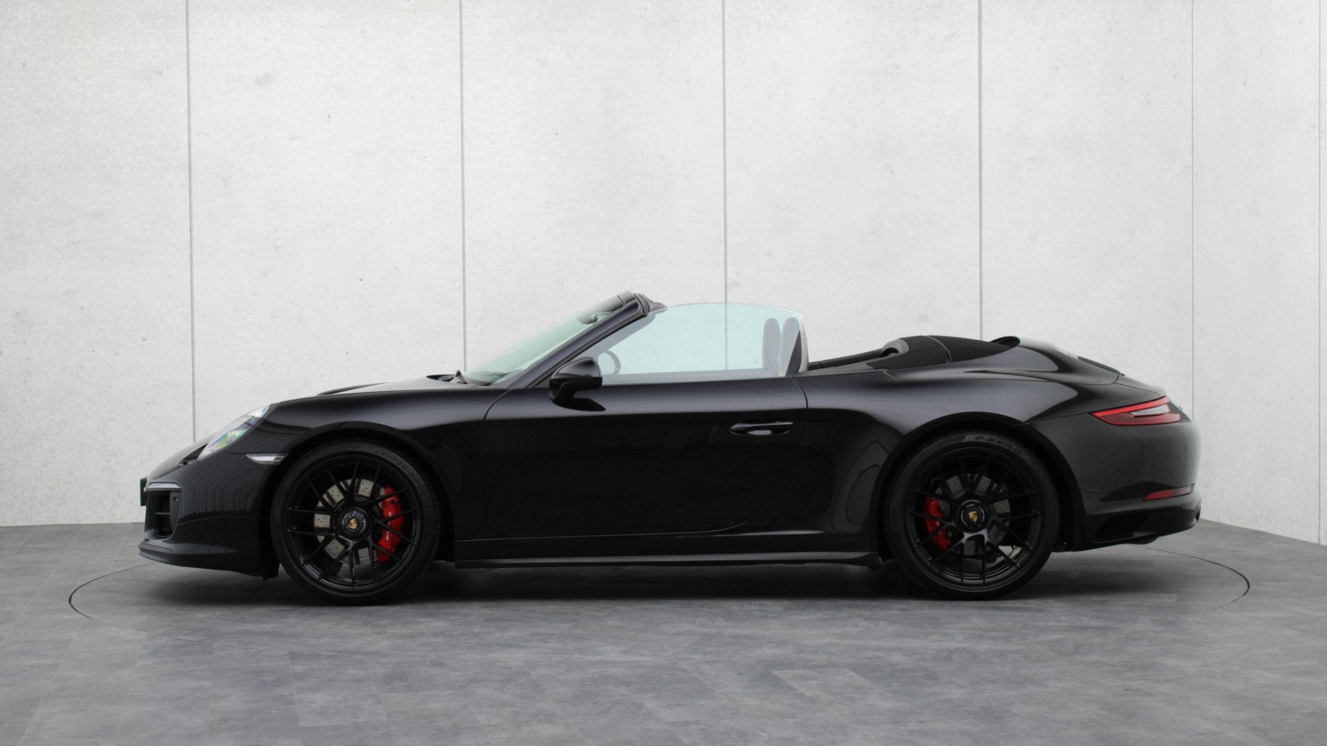 Porsche 911 Cabrio 3.0 Carrera 4 GTS | Achterasbesturing | E, Auto's, 12 maanden, Zwart, 11 km/l, Vierwielaandrijving