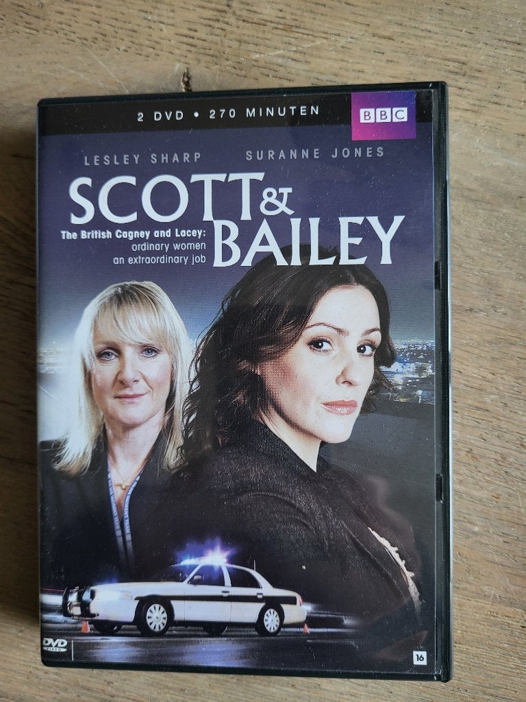 Scott & Bailey - Seizoen 1 (DVD), Vanaf 16 jaar, Seizoen 1, Misdaad, Nederlands
