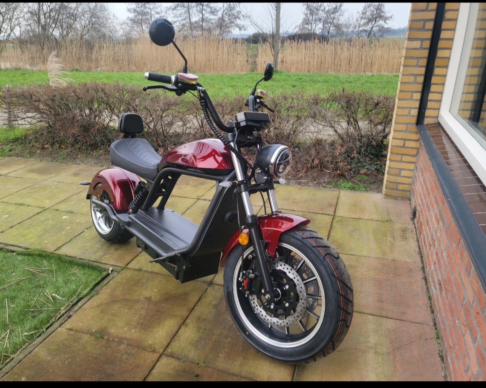Unieke Elektrische Cafe Cruiser - Weinig Gereden, Fietsen en Brommers, Ophalen