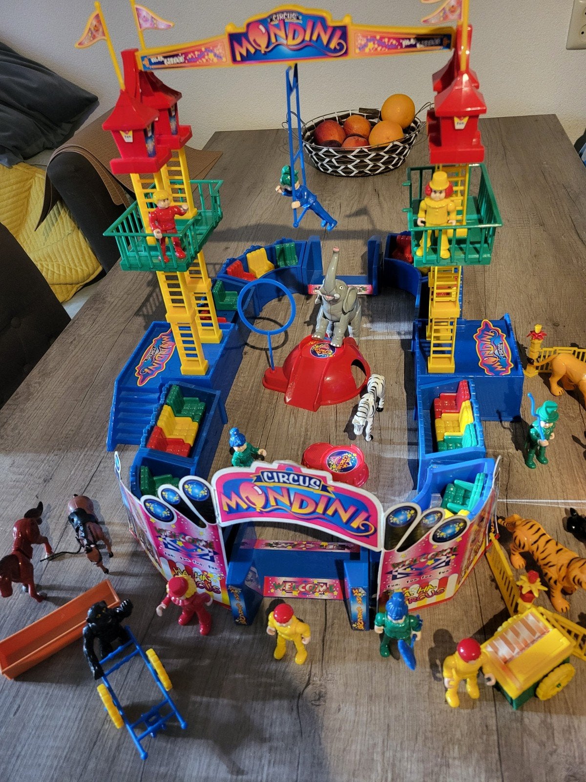leuk circus, Ophalen, Gebruikt