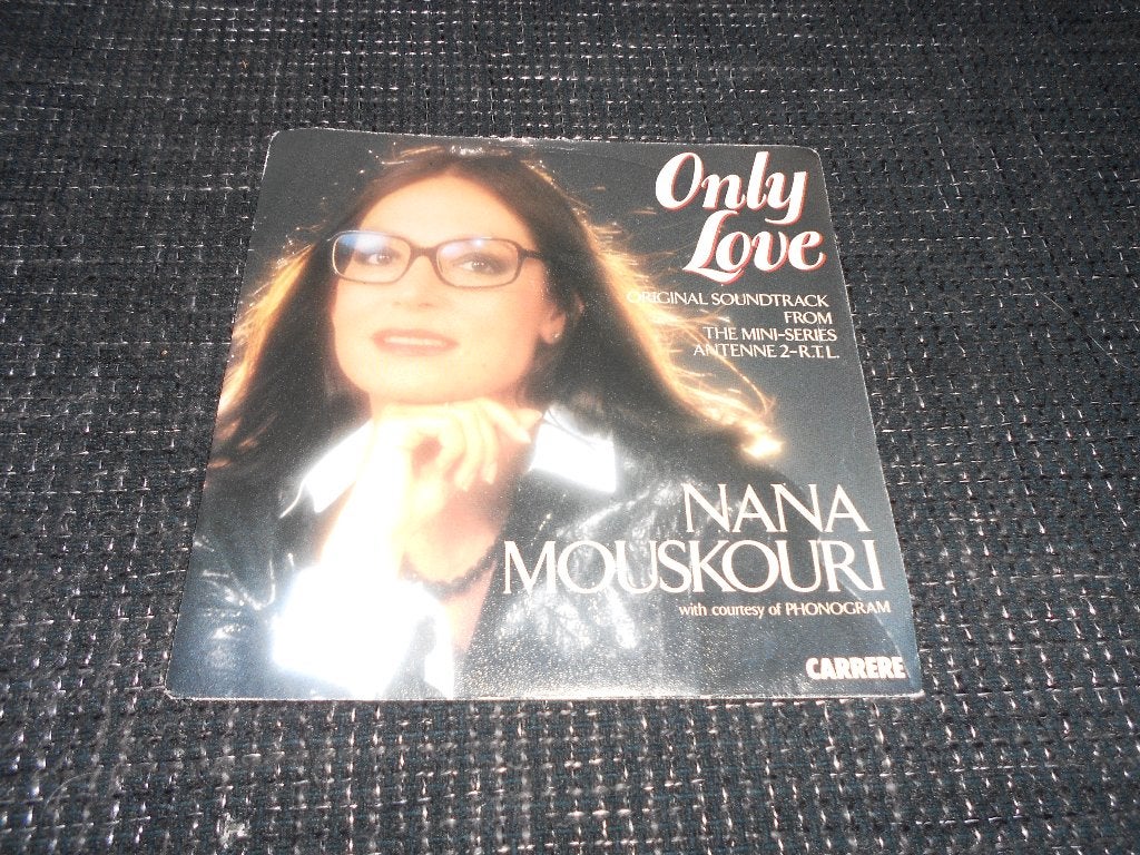 only love - nana mouskouri, Gebruikt, Filmmuziek en Soundtracks, 7 inch, Ophalen of Verzenden