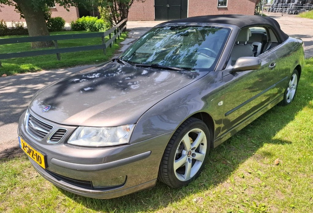 Saab Cabrio 2007 Beige, Auto's, Voorwielaandrijving, Beige, 4 cilinders, Cabriolet
