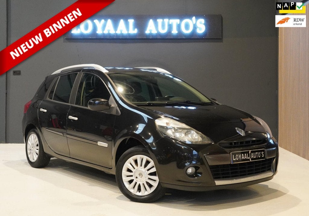 Renault Clio Estate 1.2 TCE Collection |AIRCO|PDC|ELEK.RAMEN, Auto's, Renault, Bedrijf, Te koop, Clio, ABS, Airbags, Airconditioning