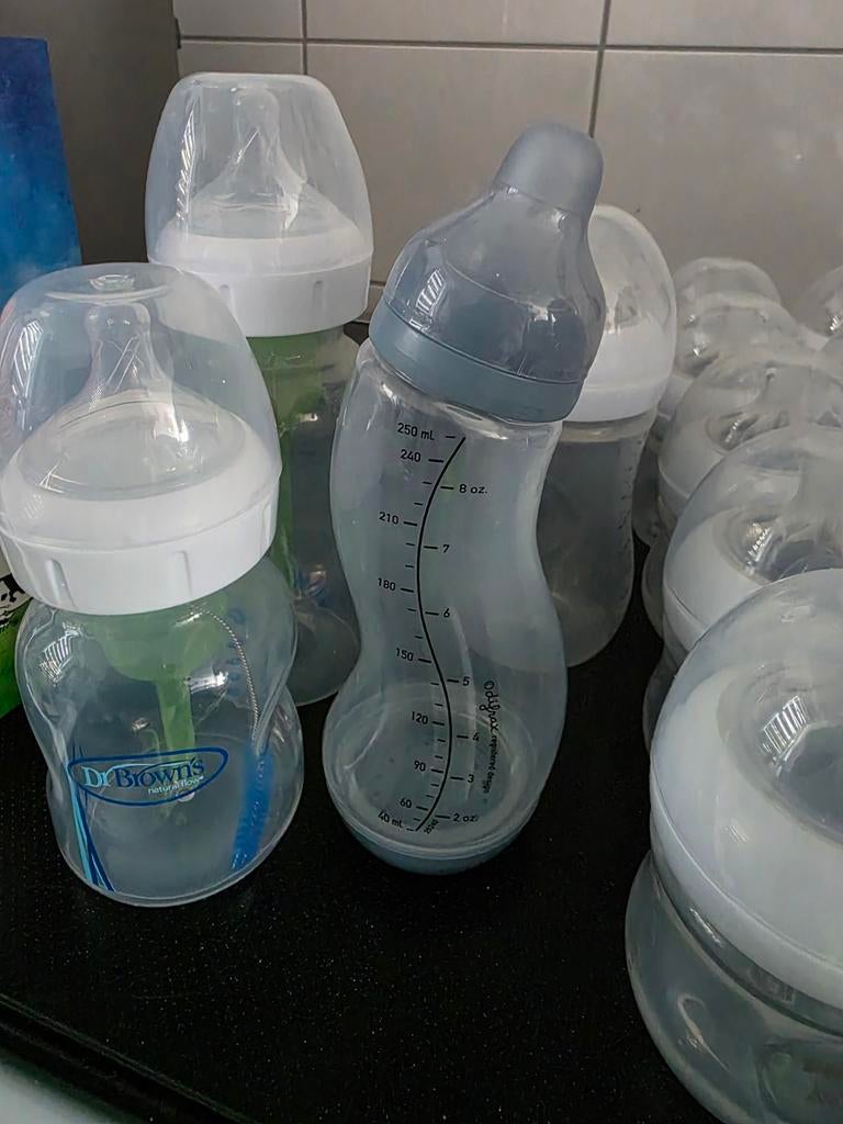 Diverse babyflessen: Dr. Brown's en Philips Avent, Kinderen en Baby's, Babyvoeding en Toebehoren, Ophalen, Nieuw, Overige typen