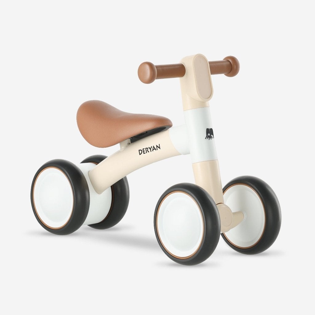 DERYAN Milo loopfiets Cream | 4 wielen, verstelbaar, Ophalen, Loopfiets, Zo goed als nieuw, Marithaime 8, 6662 WD Elst, Nederland