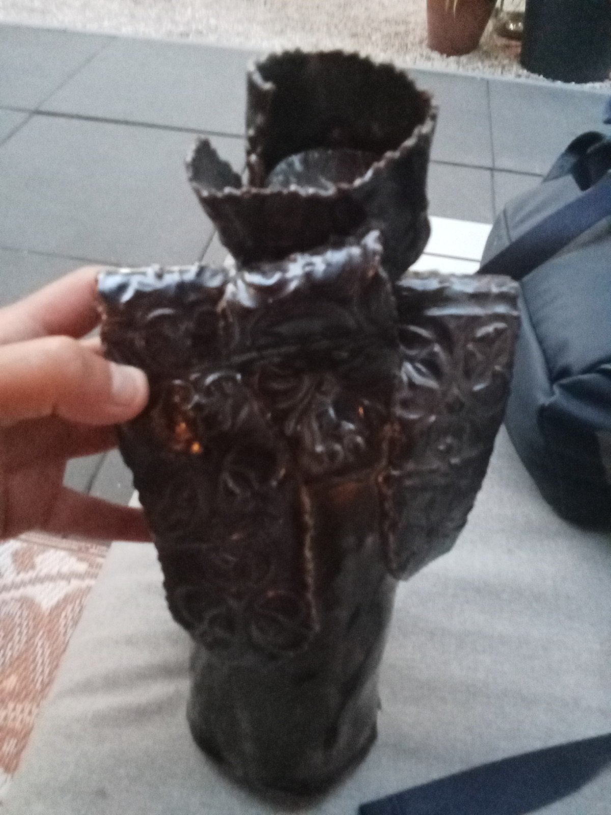 Uniek porseleinen beeld, 26 cm hoog, 16 cm breed, Ophalen of Verzenden