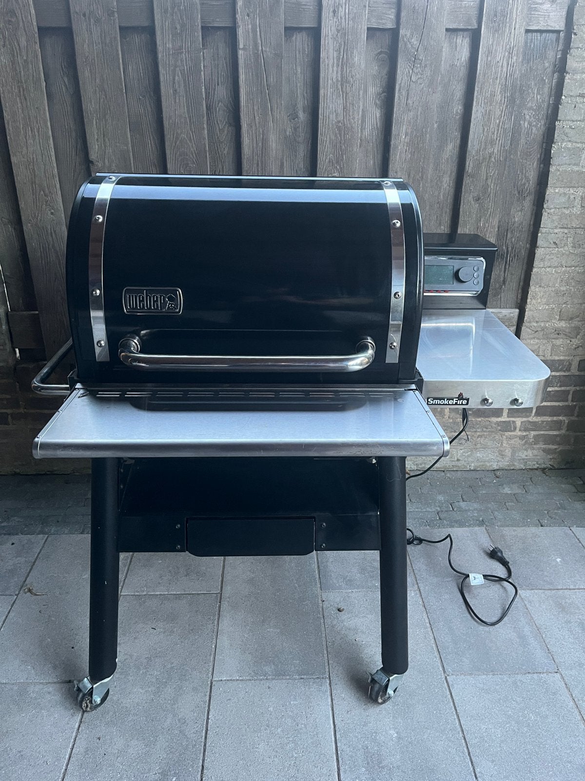 Weber Smokefire EX4 GBS Wood Fired Pellet Barbecue, Ophalen, Gebruikt