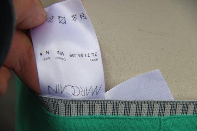 Rok groen Marccain mt N6 (XL-44) Vaste prijs, Maat 42/44 (L), Ophalen of Verzenden, Zo goed als nieuw, Knielengte