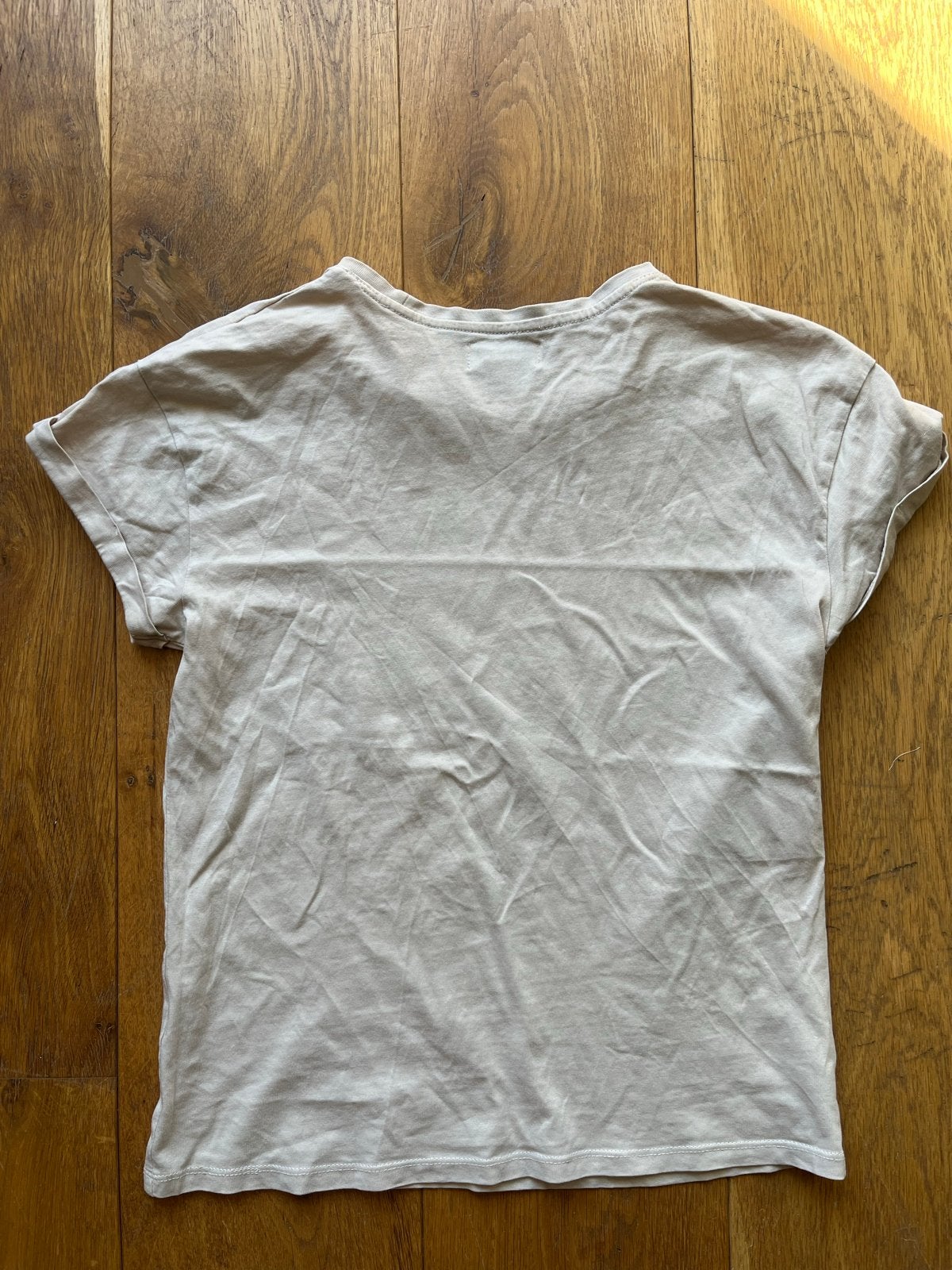 Cotton Club Dames T-shirt XS - Beige, Kleding | Dames, Beige, Ophalen of Verzenden, Korte mouw, Maat 34 (XS) of kleiner