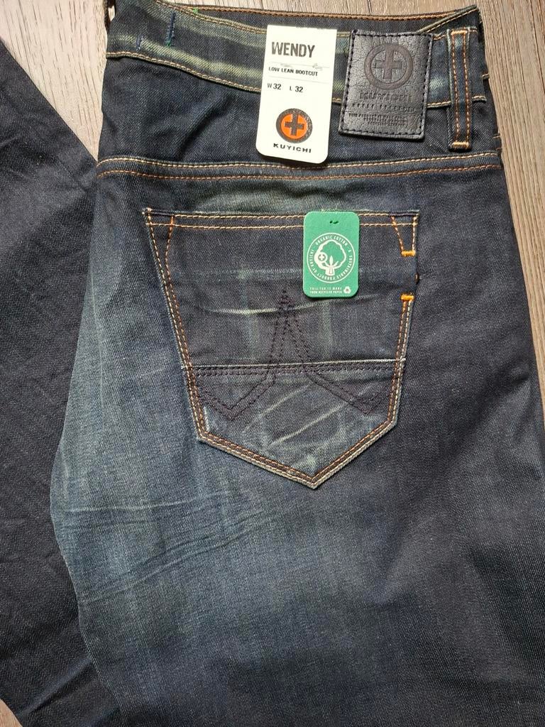 KUYICHI Wendy low bootcut jeans W32 L32, Kleding | Dames, Spijkerbroeken en Jeans, Nieuw, W30 - W32 (confectie 38/40), Blauw, Ophalen of Verzenden