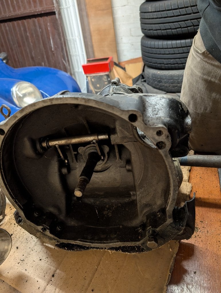 VW kever versnellingsbak, Ophalen, Volkswagen