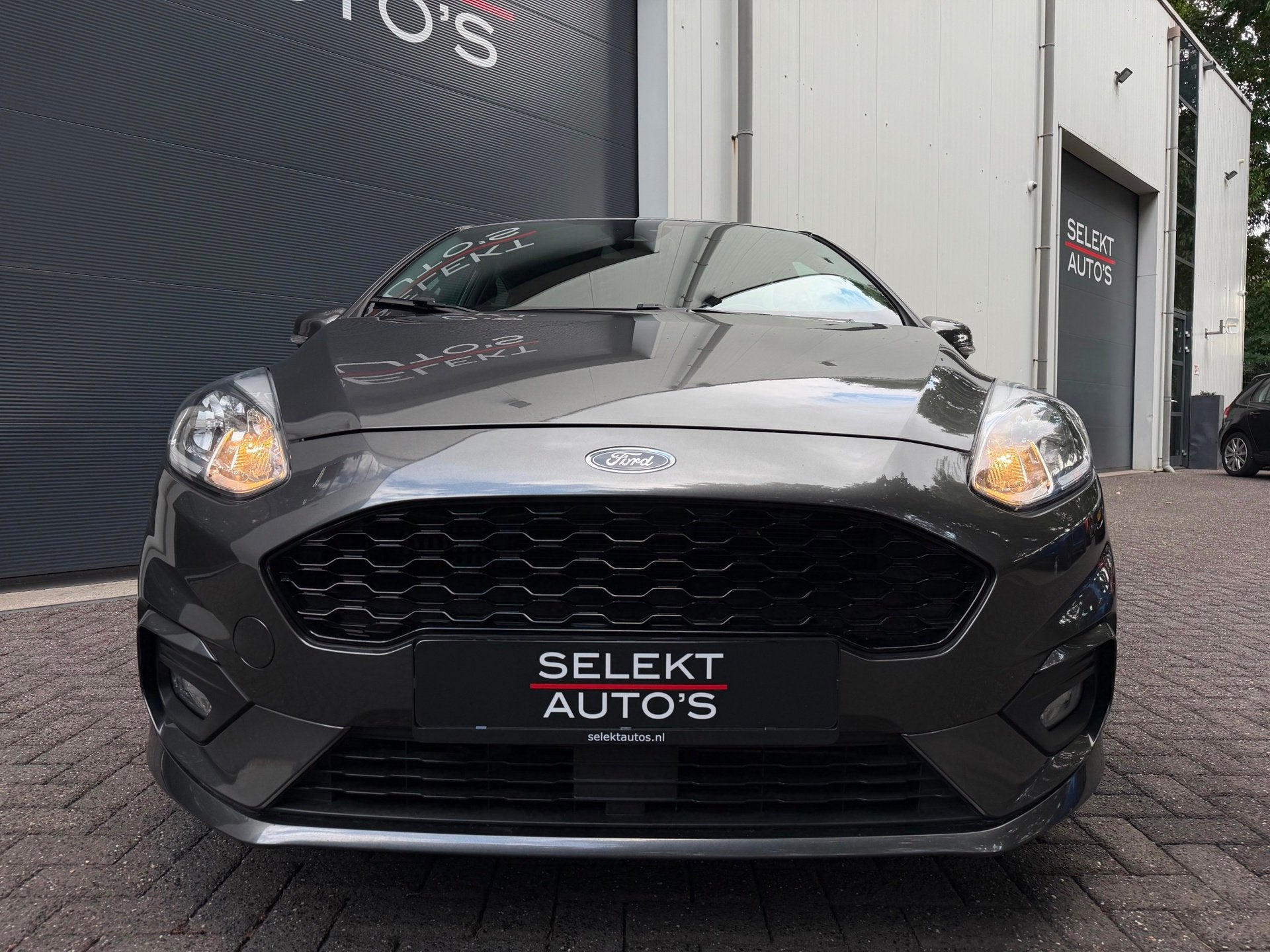 Ford Fiesta 1.0 EcoBoost ST-Line 100 Pk Automaat Led/Car Pla, Stof, Gebruikt, 580 kg, 100 pk