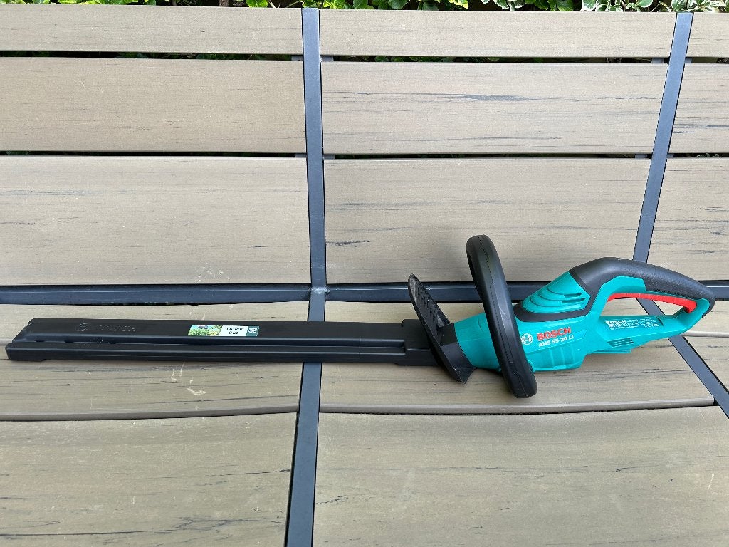 Bosch elektrische heggenschaar, Ophalen, Zo goed als nieuw, Elektrisch, Bosch, AEG
