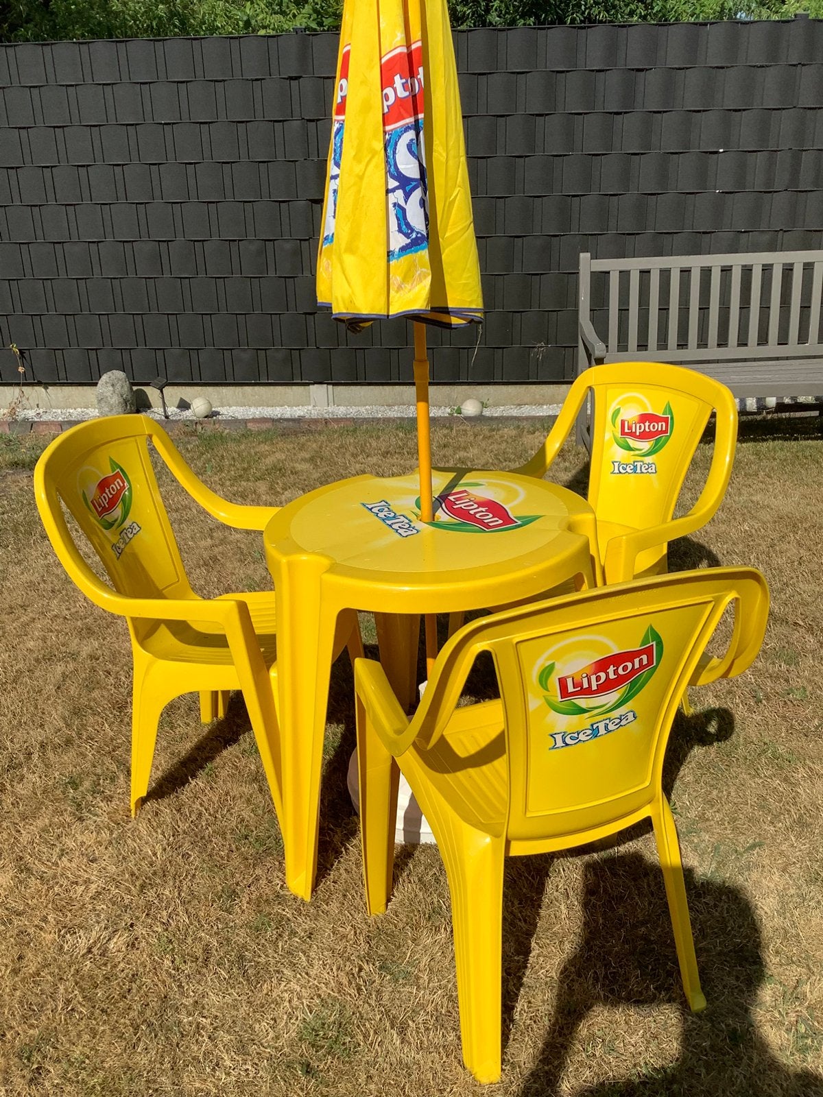 Ice tea setje te koop,  4 stoel 50€.    3 stoel 40€, Ophalen, Gebruikt, Overige