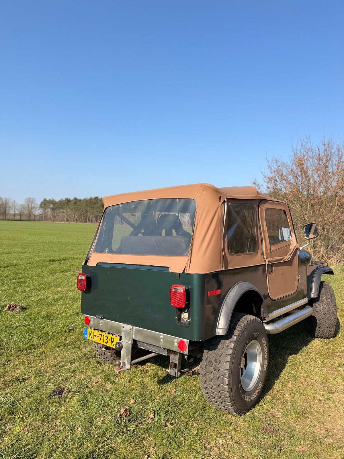 Jeeps CJ7 Groen en Paars, foto 9