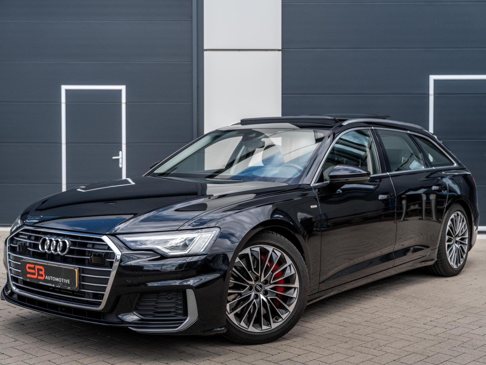 Audi A6 Avant 55 TFSI e quattro Pro Line S Competition VOL!, Automaat, Euro 6, 4 cilinders, Zwart
