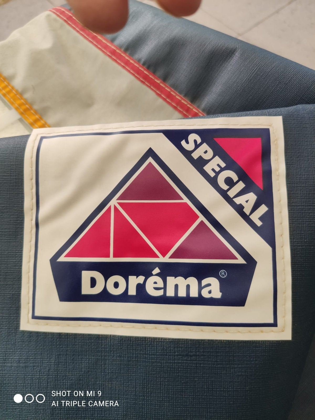 Dorema caravanluifel 5.45 meter, Ophalen, Gebruikt