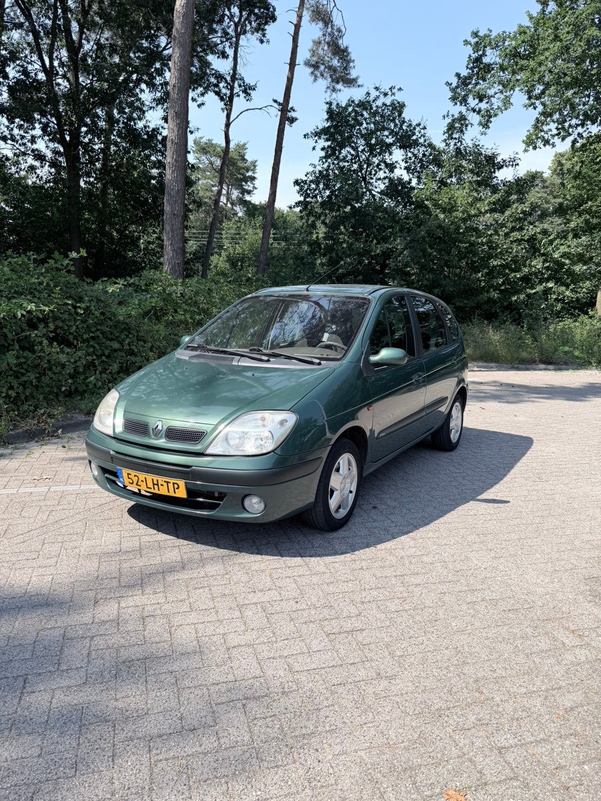 Renault Scénic 2.0 16V Dyna AUT 2005 2003 Groen, Auto's, Renault, 1998 cc, 1295 kg, 4 cilinders, 138 pk