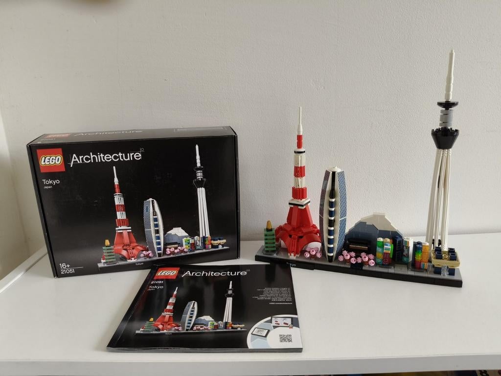 Lego architecture skyline Tokyo 21051, Compleet, Lego, Architecture, Ophalen of Verzenden