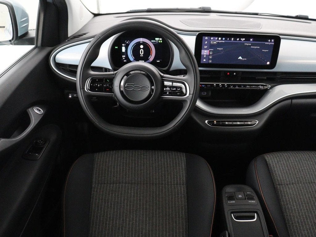Fiat 500e Cabrio Icon 42 kWh | SOH 90,5% | 3 Fase | Adaptive, Auto's, Fiat, Stof, Gebruikt, 118 pk, Cabriolet