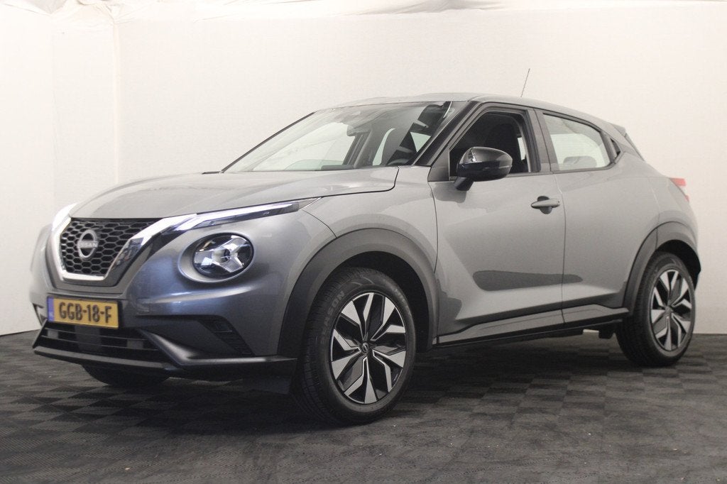 Nissan Juke 1.0 DIG-T Business Design (bj 2022, automaat), Auto's, Nissan, Stof, 116 pk, Bedrijf, 3 cilinders