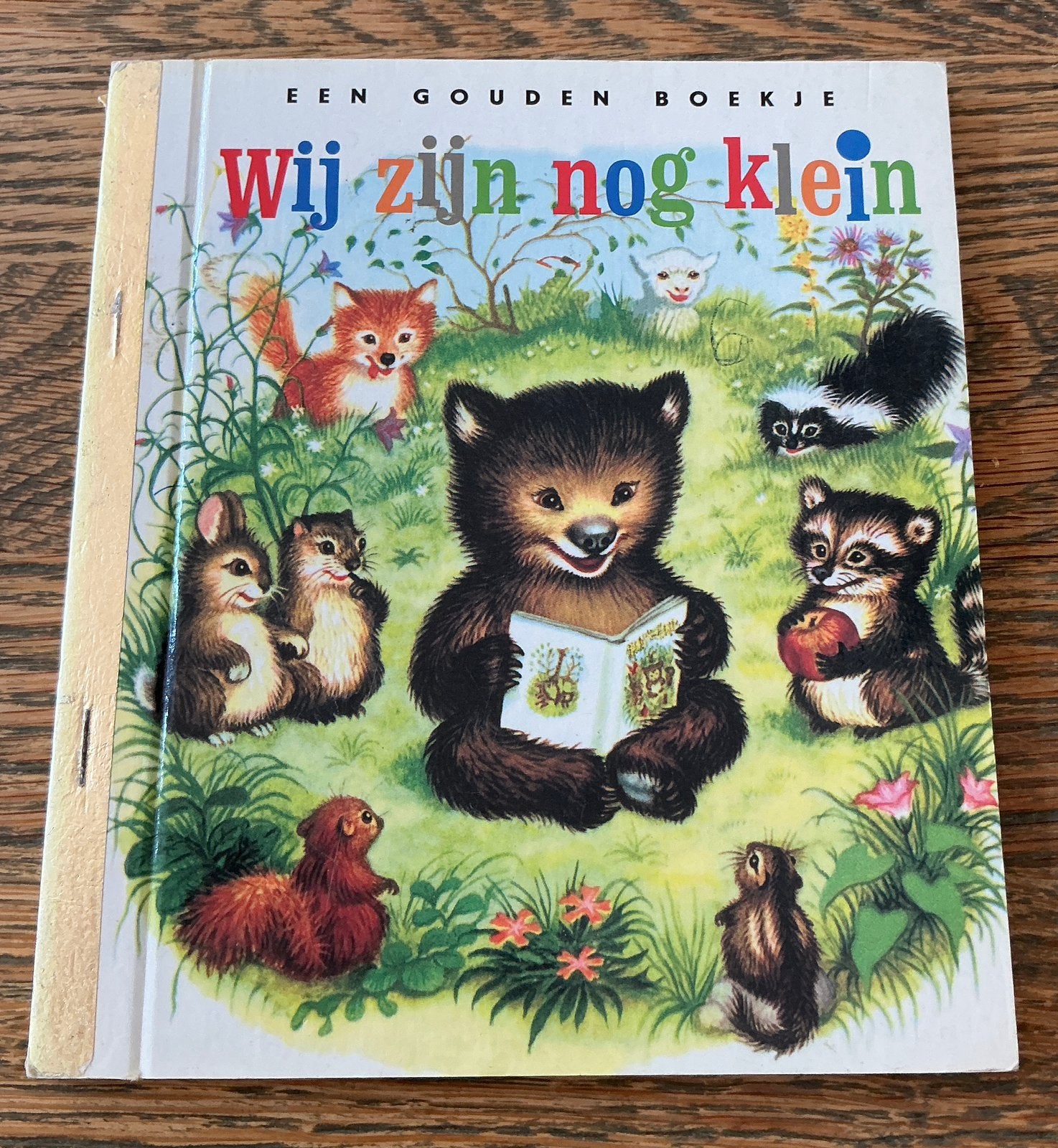 Een gouden boekje Wij zijn nog klein, Fictie algemeen, Jongen of Meisje, Gouden boekje, Ophalen