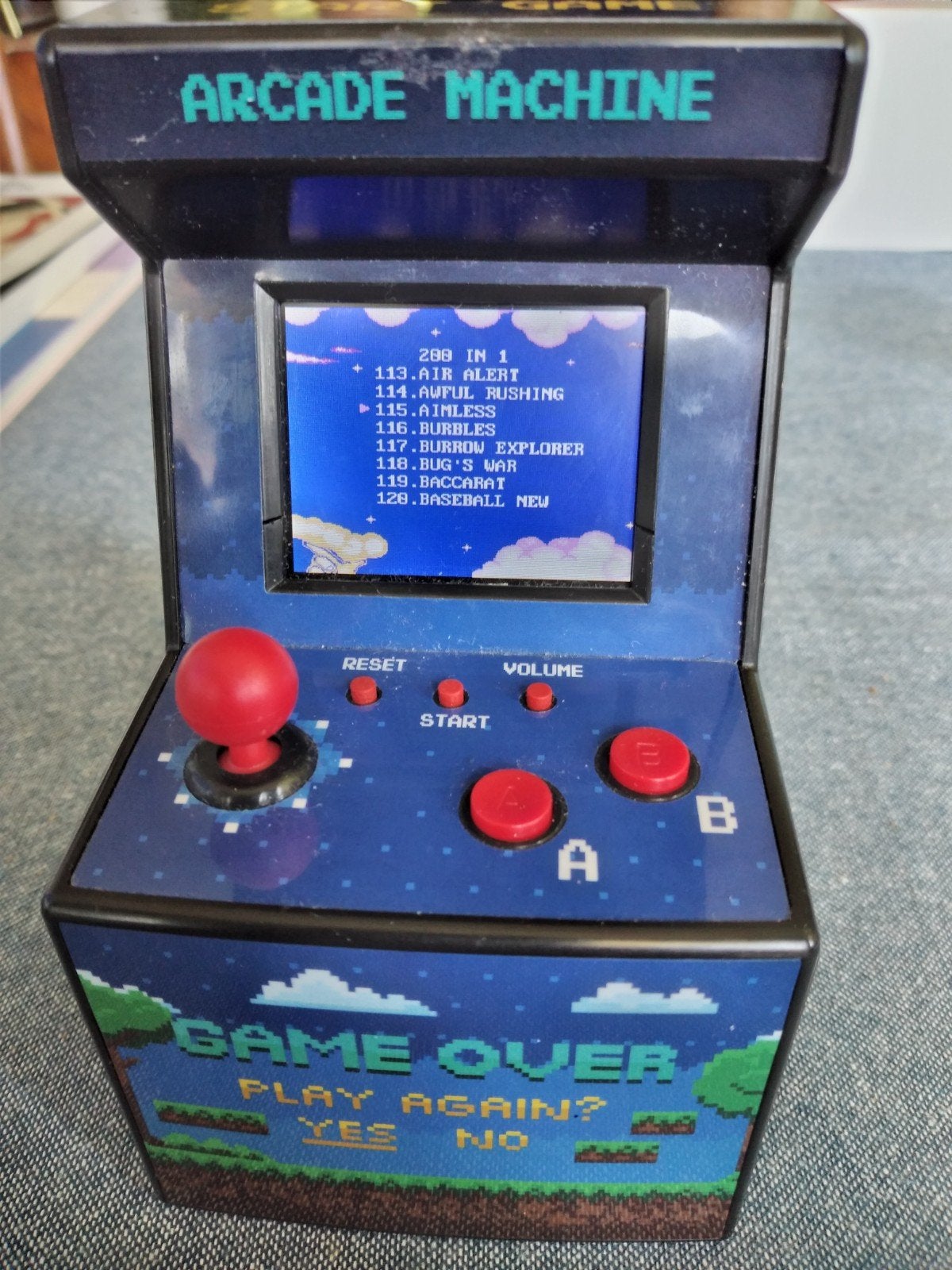 Arcade machine, mini, Spelcomputers en Games, Spelcomputers | Overige, Ophalen of Verzenden, Zo goed als nieuw