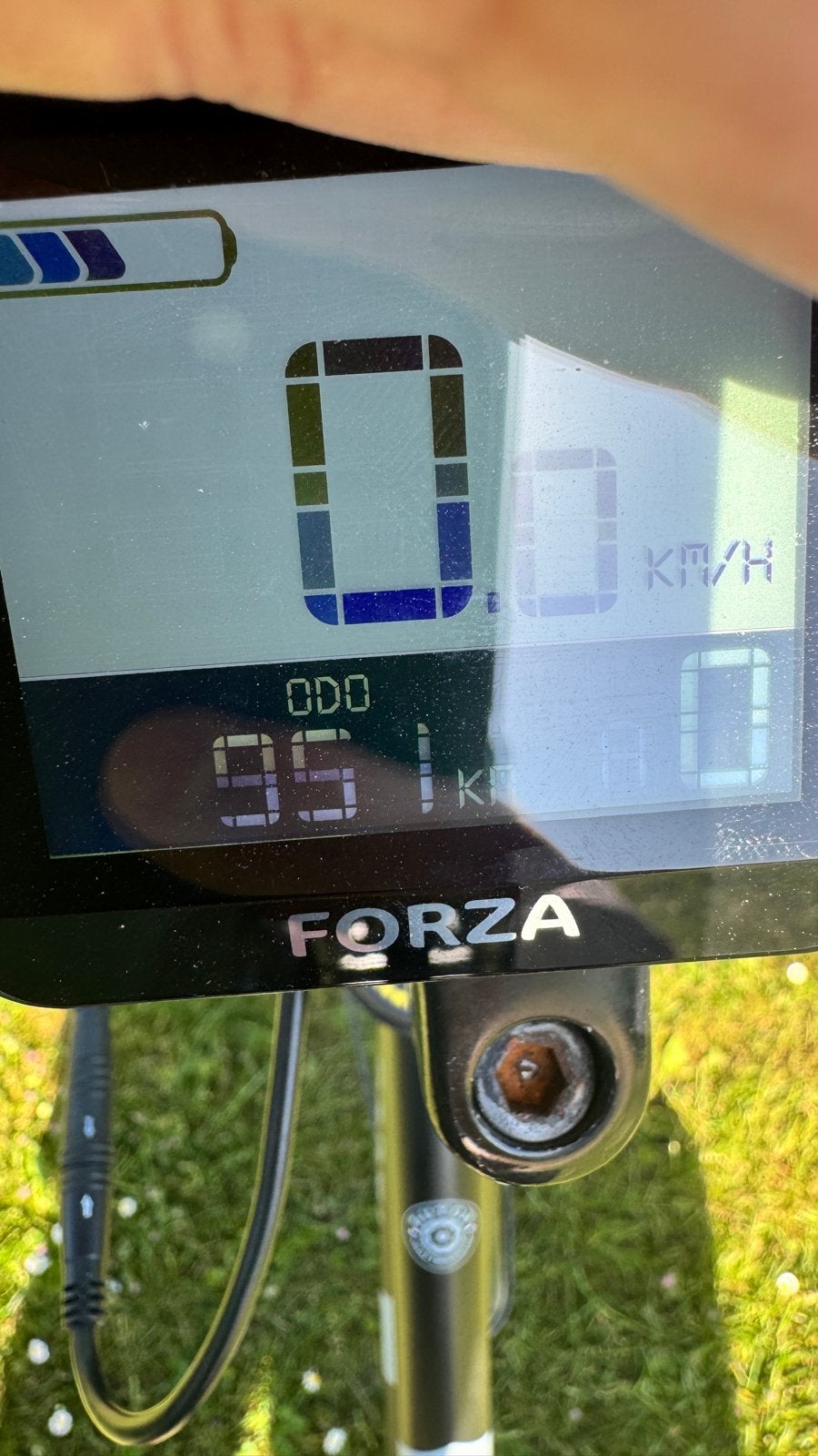 Forza Viela Nero E-bike transportfiets, Ophalen, Zo goed als nieuw, 50 km per accu of meer, Overige merken