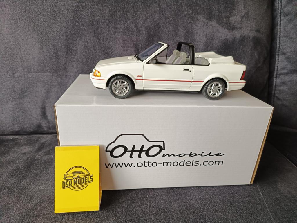 1:18 Ford Escort MK4 XRi Cabriolet, Hobby en Vrije tijd, S, OttOMobile, Auto, R