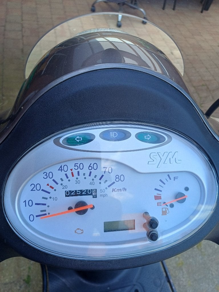 Sym scooter, Fietsen en Brommers, Scooters | SYM, Ophalen, Gebruikt, Benzine, Fiddle