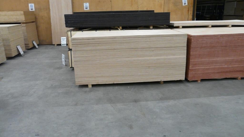 Multiplex 40 mm 1000 x 2150 x 40 mm, Ophalen, Nieuw